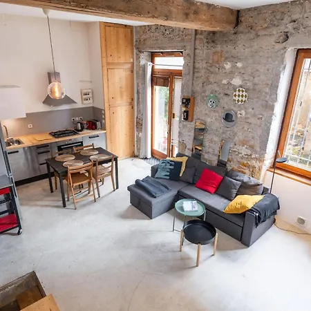 Apartamento Charming 4 People Sathonay Terreaux Lyon